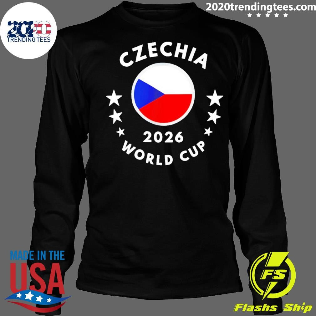 Czechia 2026 World Cup Czechia Flag Football Shirt