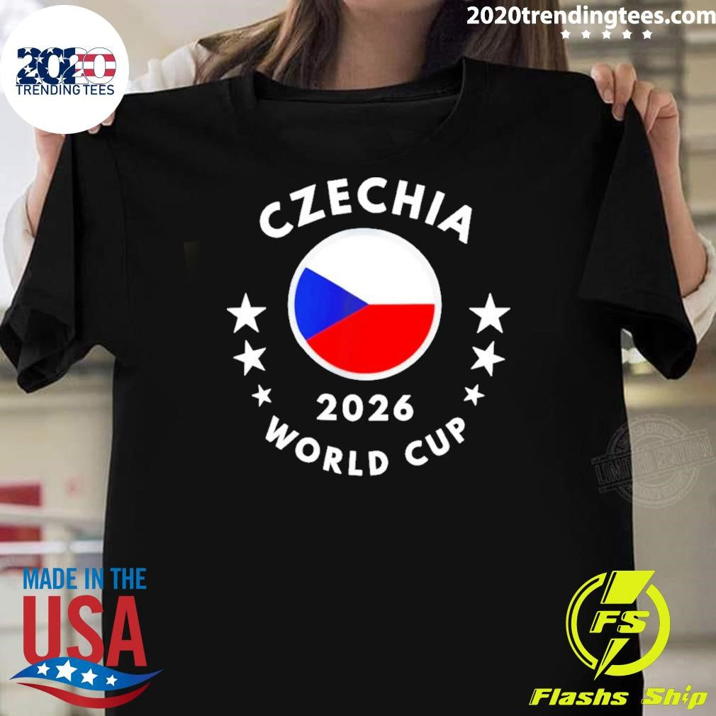 Czechia 2026 World Cup Czechia Flag Football Shirt