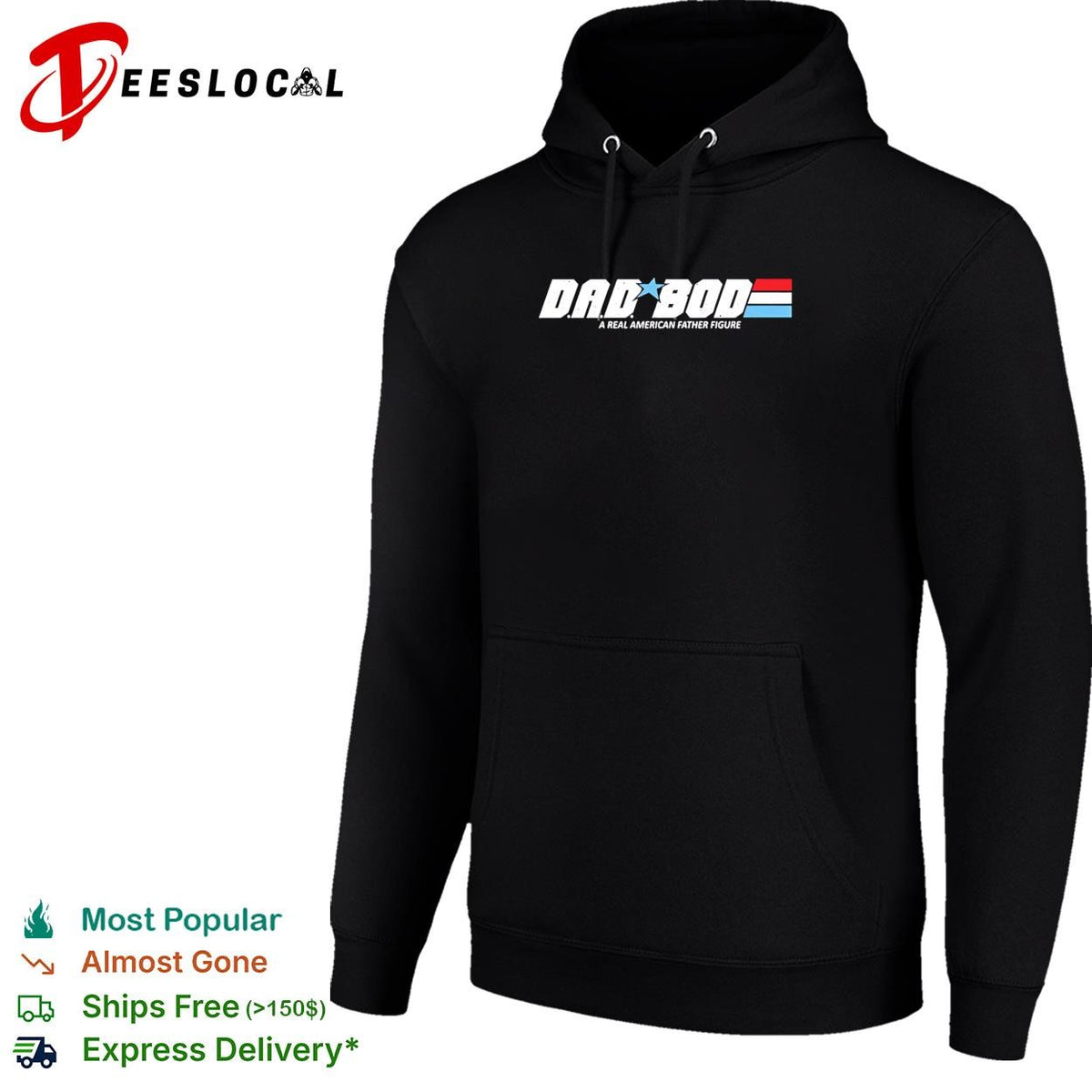 D.A.D. BOD A Real American Figure vintage shirt