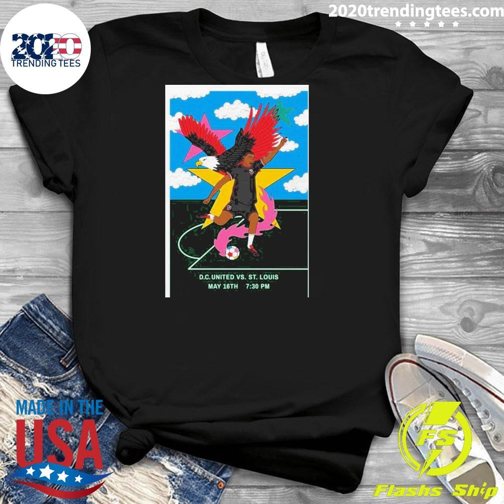 D.c. United Vs. St. Louis City Sc May 16 2026 Audi Field Poster Shirt