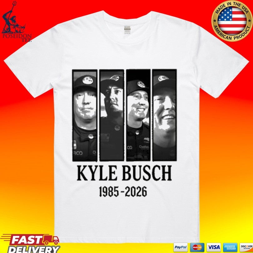 Rip Kyle Busch 1985-2026 Kyle Busch Tribute T-shirt