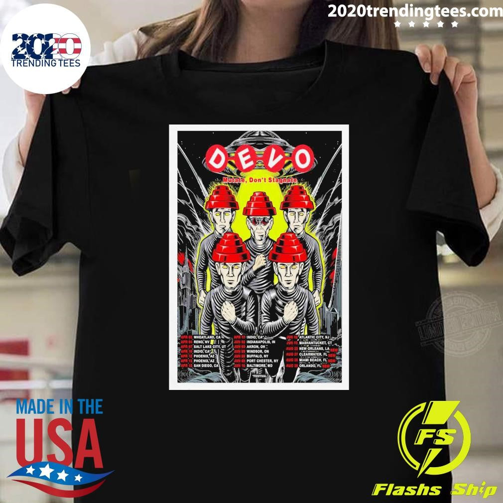 DEVO Mutate Don’t Stagnate 26 Poster Shirt