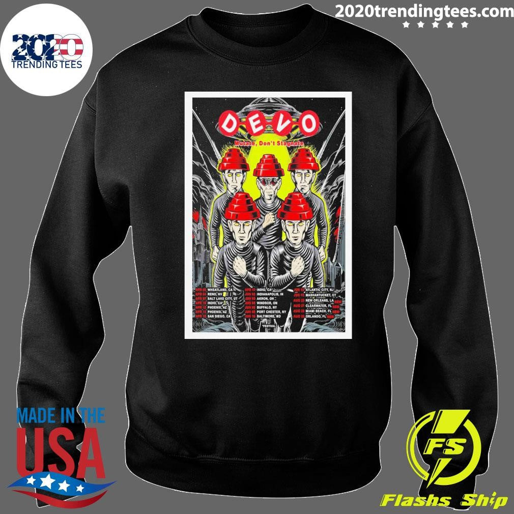 DEVO Mutate Don’t Stagnate 26 Poster Shirt