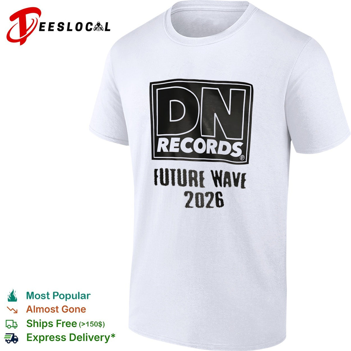 DN Records Future Wave 2026 shirt