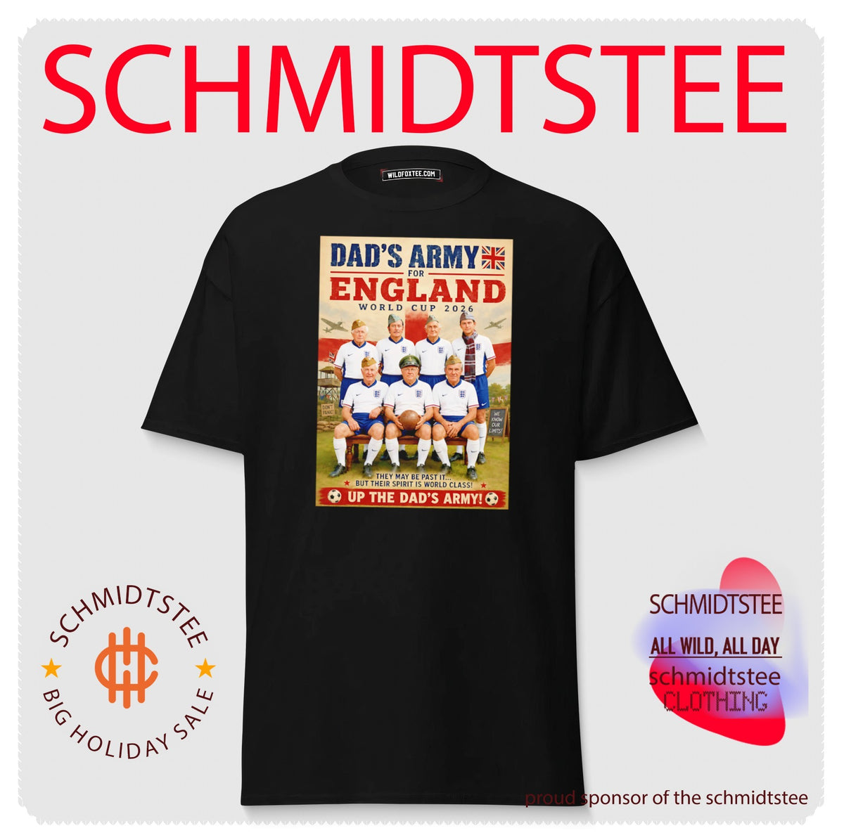 Dad’s Army for England World Cup 2026 they may be past it but their spirit is world class up the Dad’s Army shirt