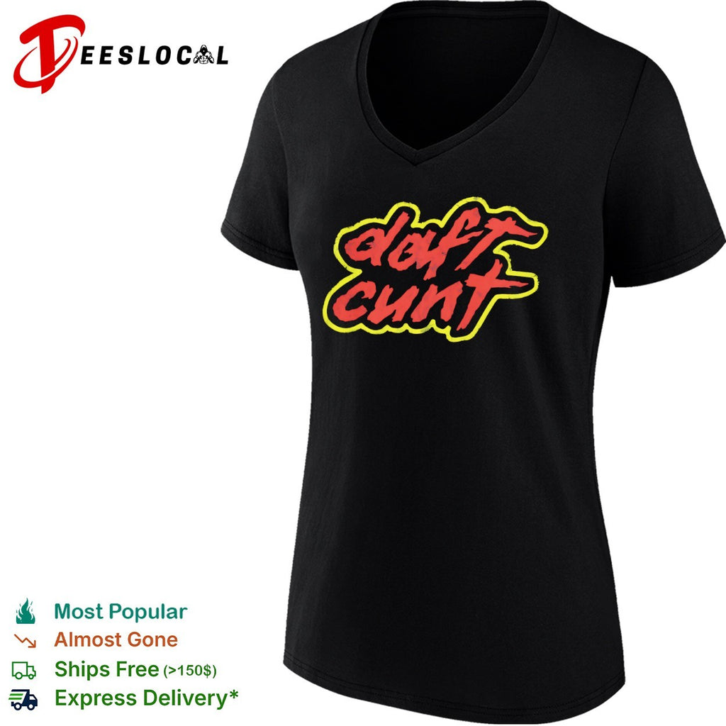 Daft Cunt Parody Music Electronic Band Logo shirt