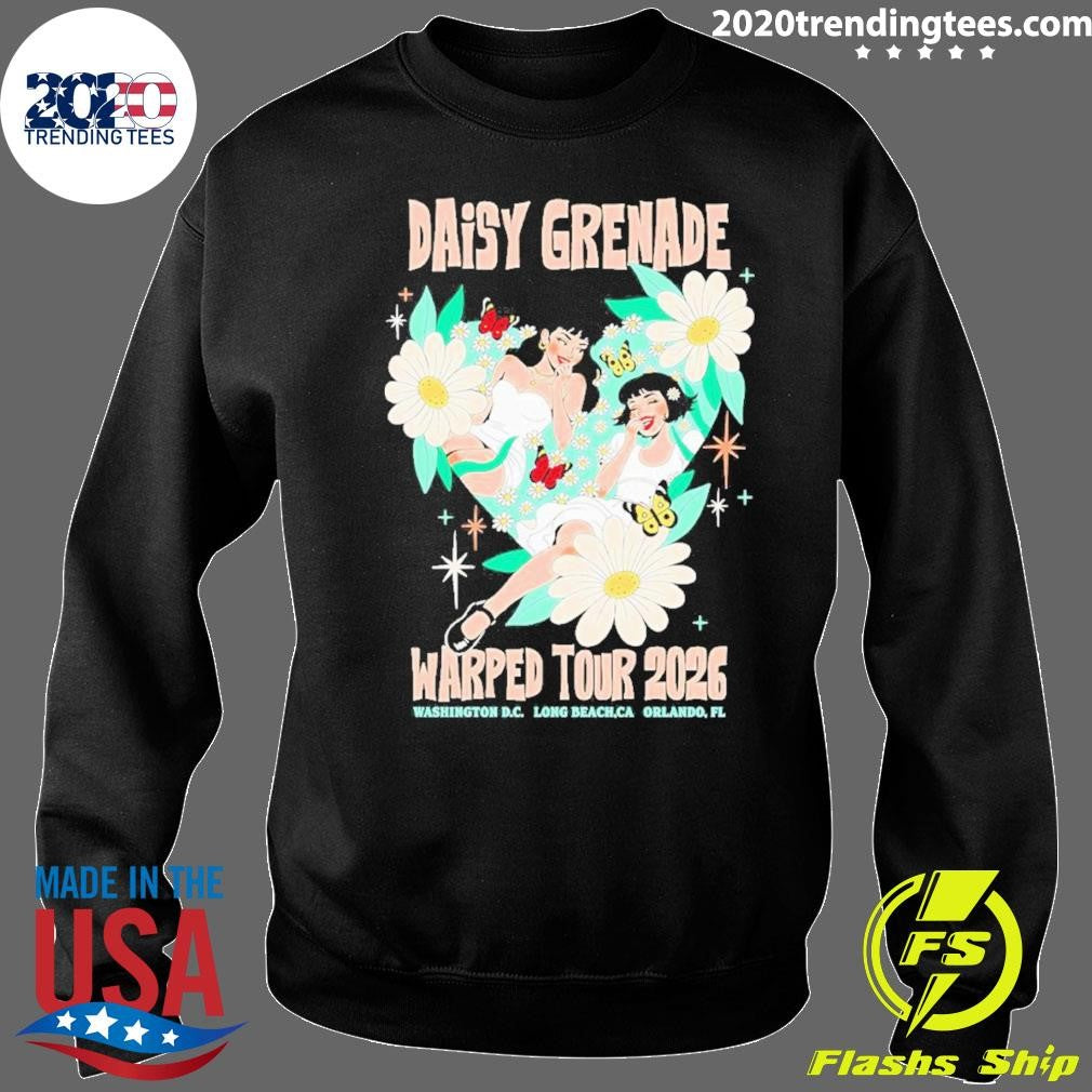 Daisy Grenade World Tour 2026 Washington DC Poster Shirt
