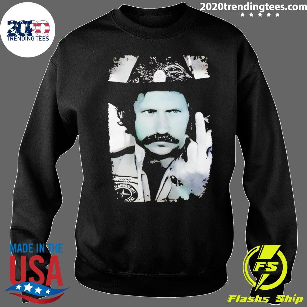 Dale Earnhardt Sr Cowboy Middle Finger Nascar Cup Series Shirt