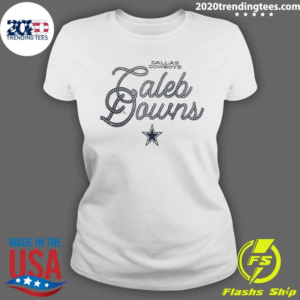Dallas Cowboys Caleb Downs Logo Map Shirt
