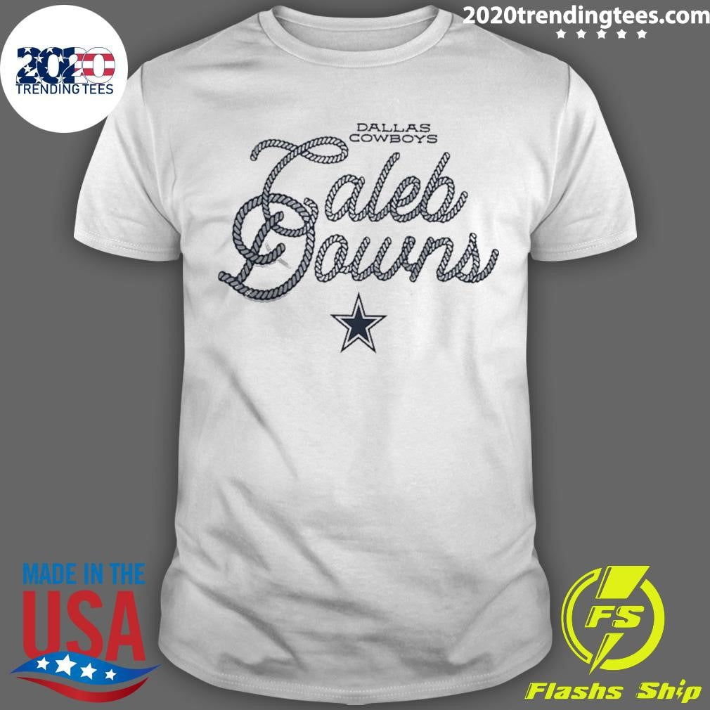 Dallas Cowboys Caleb Downs Logo Map Shirt