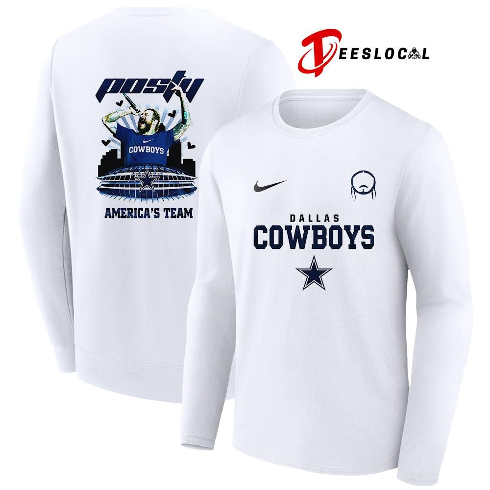 Dallas Cowboys x Post Malone Posty stadium shirt
