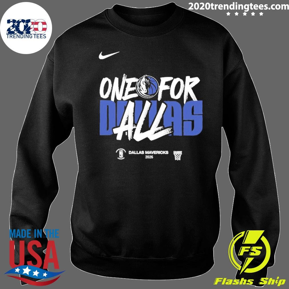 Dallas Mavericks One For All 2026 Nba Playoffs Shirt