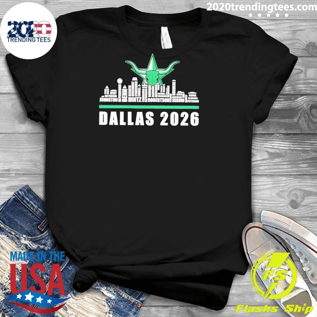 Dallas Stars 2026 City Skyline Graphic Shirt
