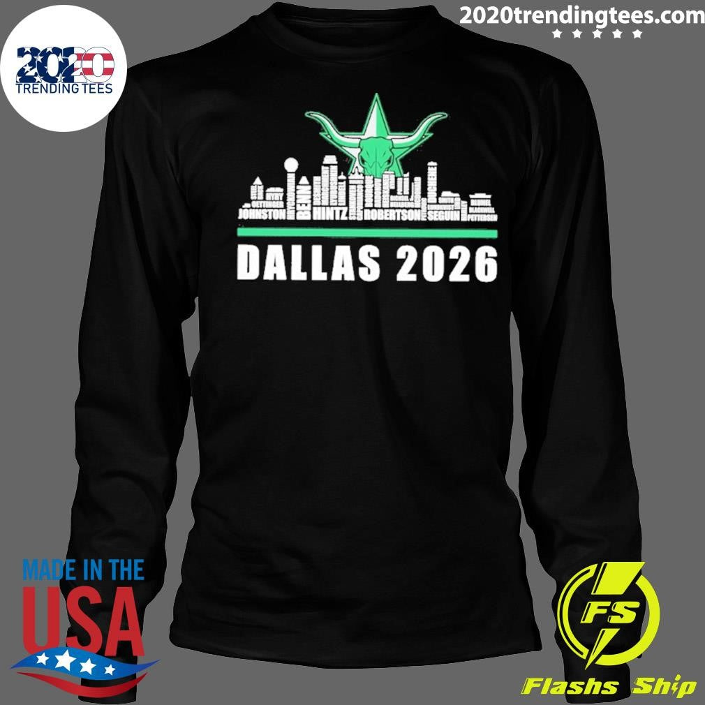 Dallas Stars 2026 City Skyline Graphic Shirt