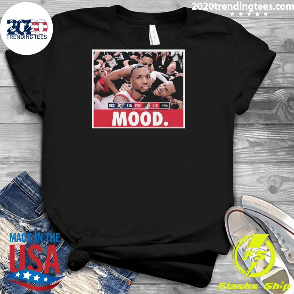 Damian Lillard Mood Photo Shirt