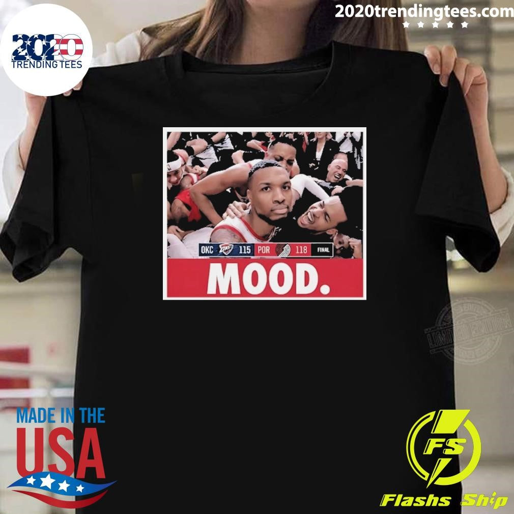 Damian Lillard Mood Photo Shirt