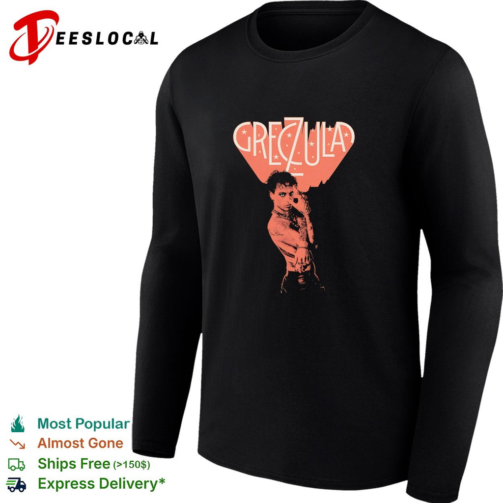 Damiano David GRECZULA Måneskin Rock Music Parody Essential Crewneck shirt