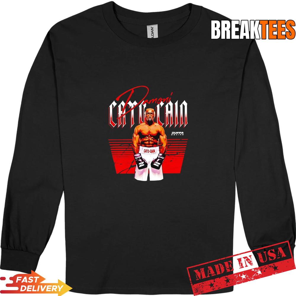 Damoni Cato-Cain Zuffa Boxing Fighter Name vintage T-Shirt