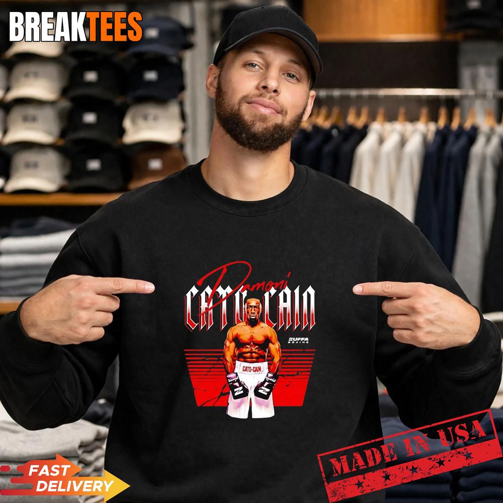 Damoni Cato-Cain Zuffa Boxing Fighter Name vintage T-Shirt