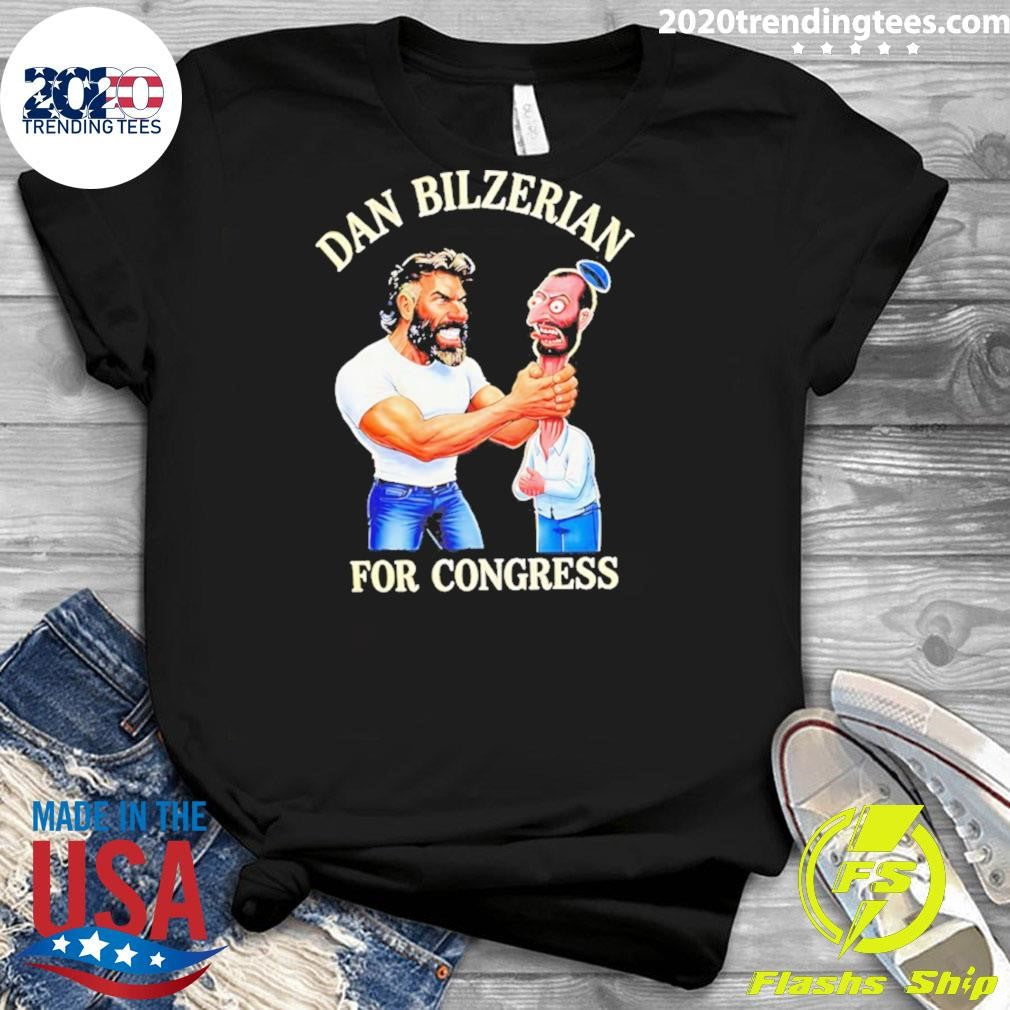 Dan Bilzerian For Congress Caricature Shirt