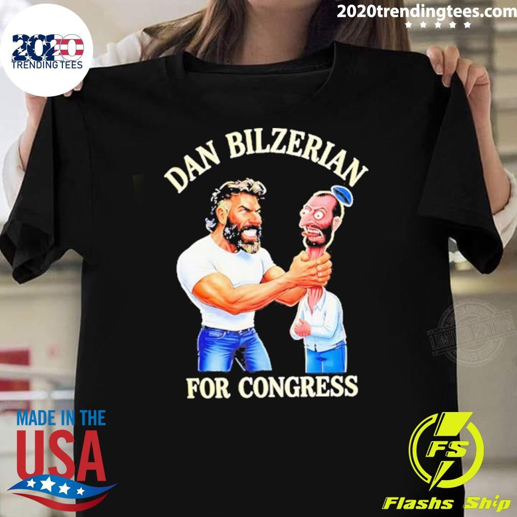 Dan Bilzerian For Congress Caricature Shirt