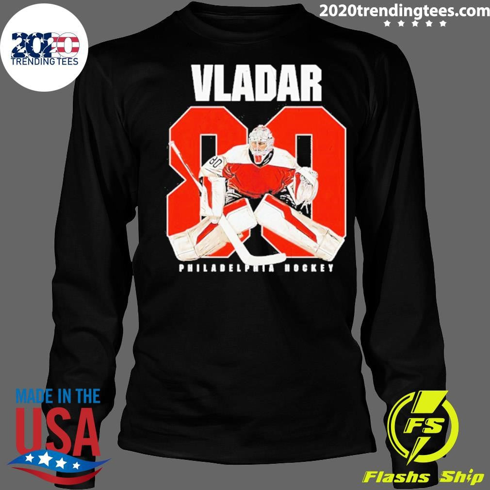 Dan Vladar 80 Philadelphia Flyers Name And Number Shirt