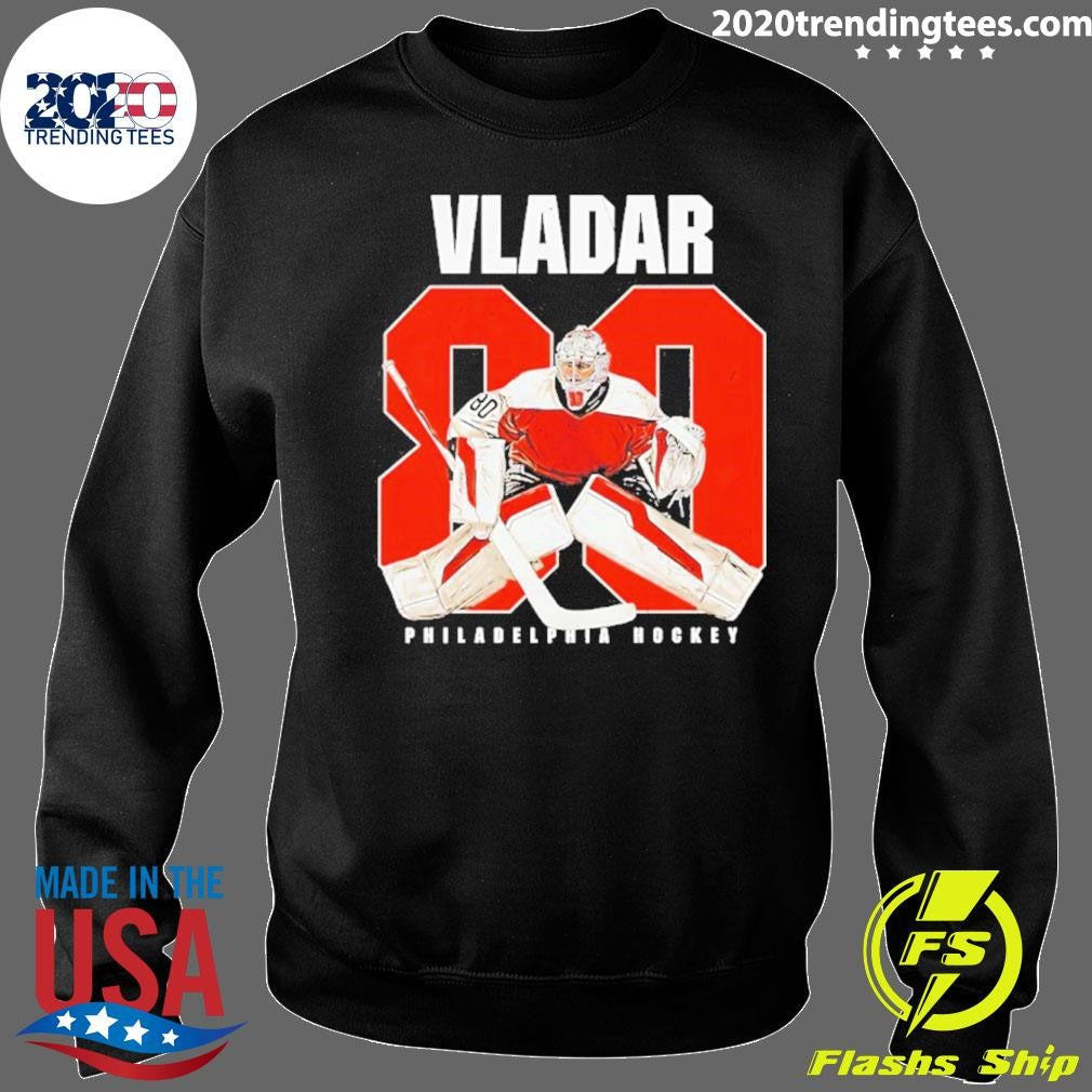 Dan Vladar 80 Philadelphia Flyers Name And Number Shirt