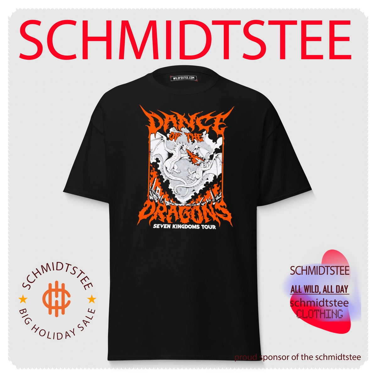 Dance of the dragons seven kingdoms tour shirt