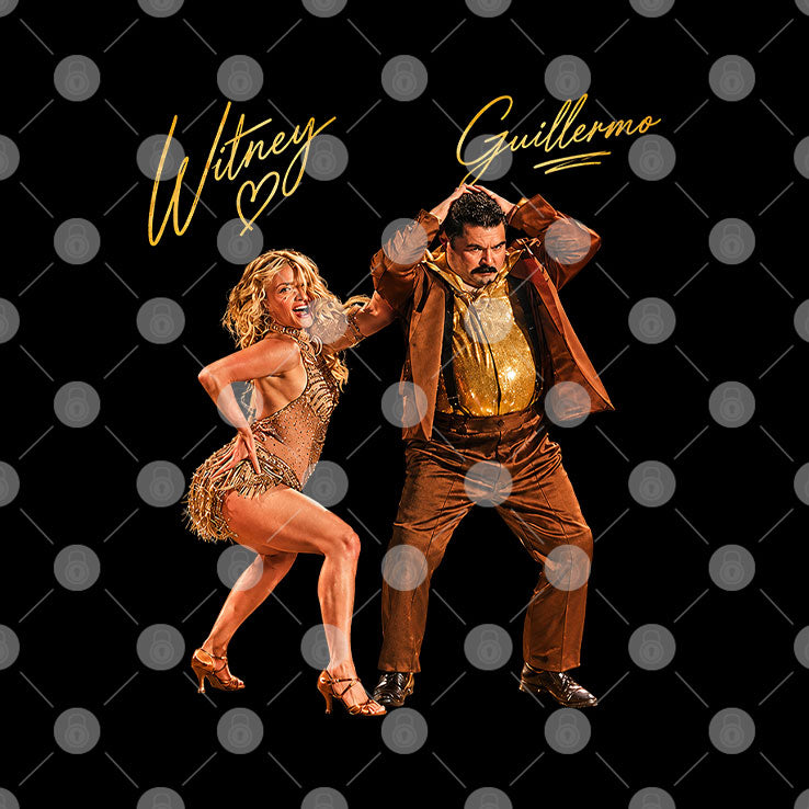 Dancing With The Stars Witney Carson And Guillermo Rodriguez T Shirt