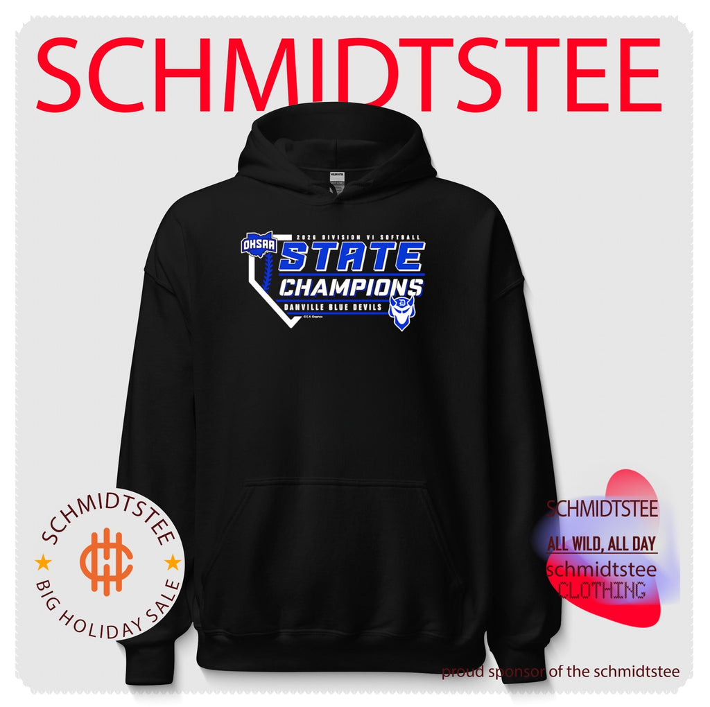 Danville Blue Devils 2026 OHSAA Softball D6 State Champions shirt