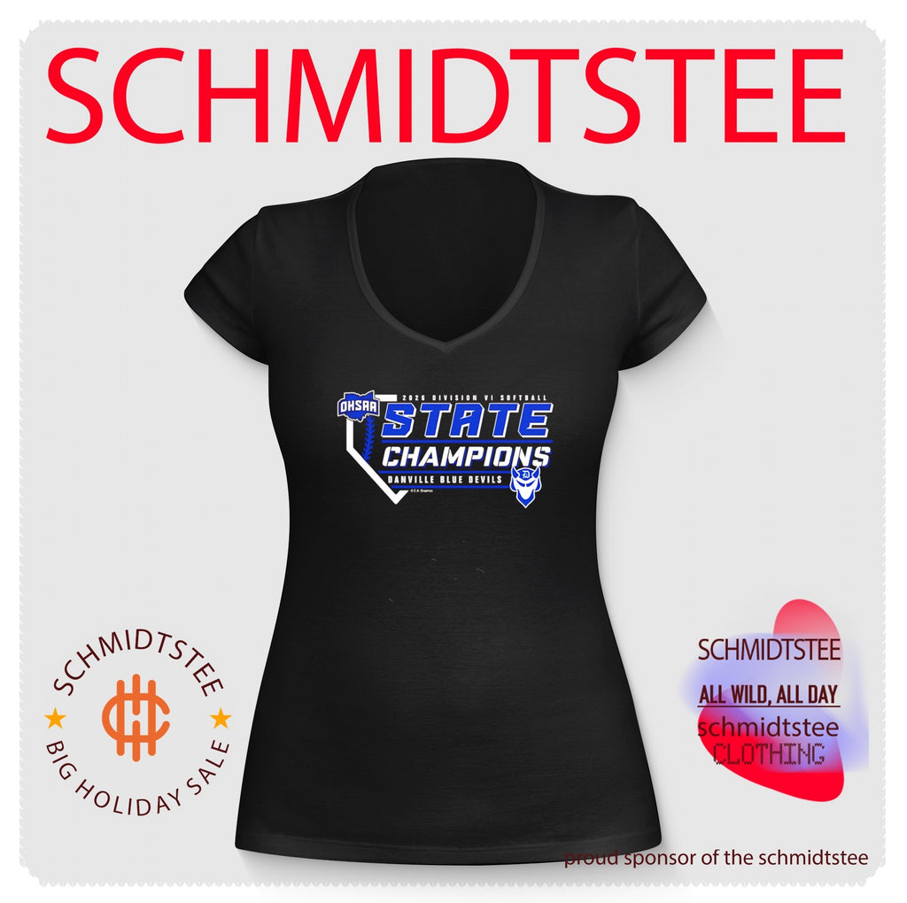 Danville Blue Devils 2026 OHSAA Softball D6 State Champions shirt