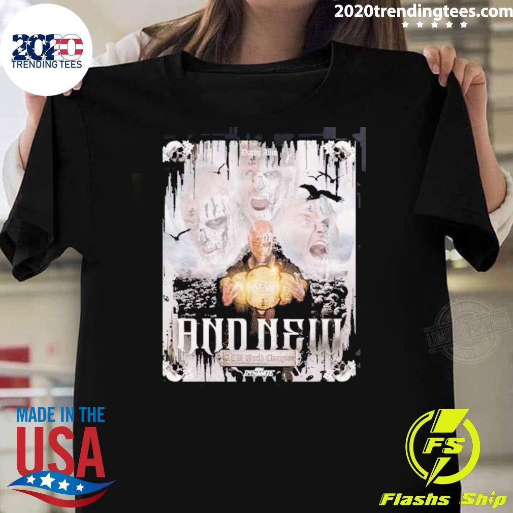 Darby Allin AEW Dynamite 2026 New AEW World Champion Shirt