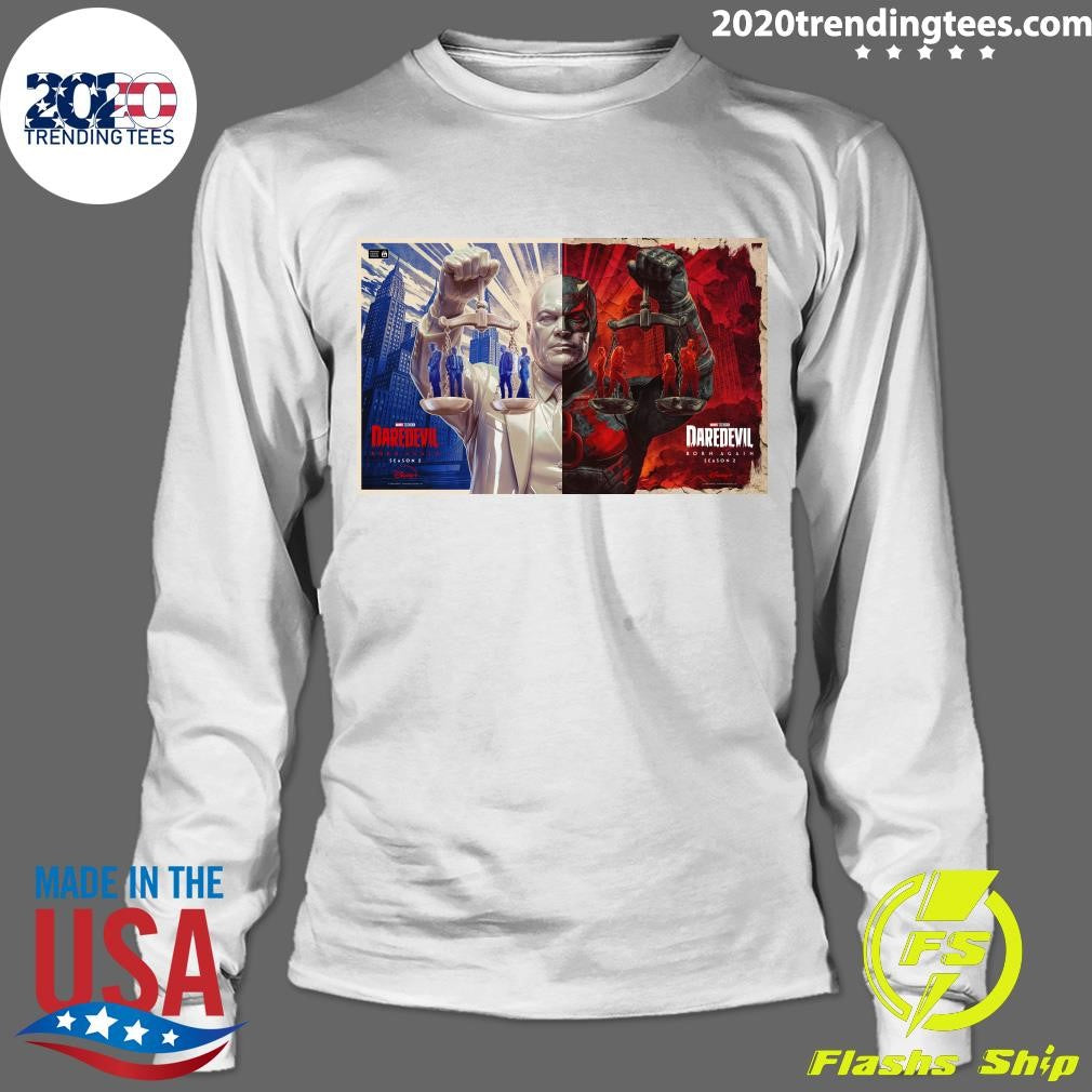 Daredevil Born Again Season 2 Wilson Fisk Vs. Daredevil Shirt
