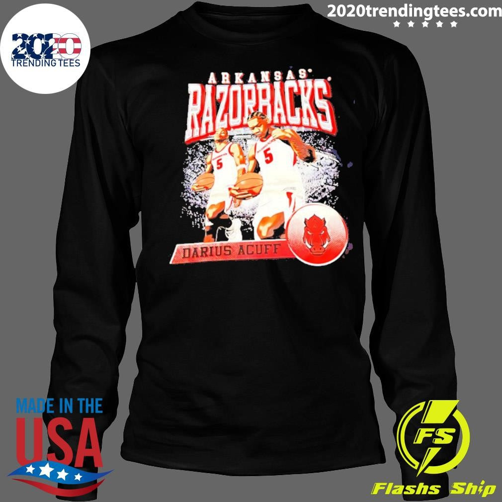 Darius Acuff Jr Arkansas Razorbacks Graphic Shirt