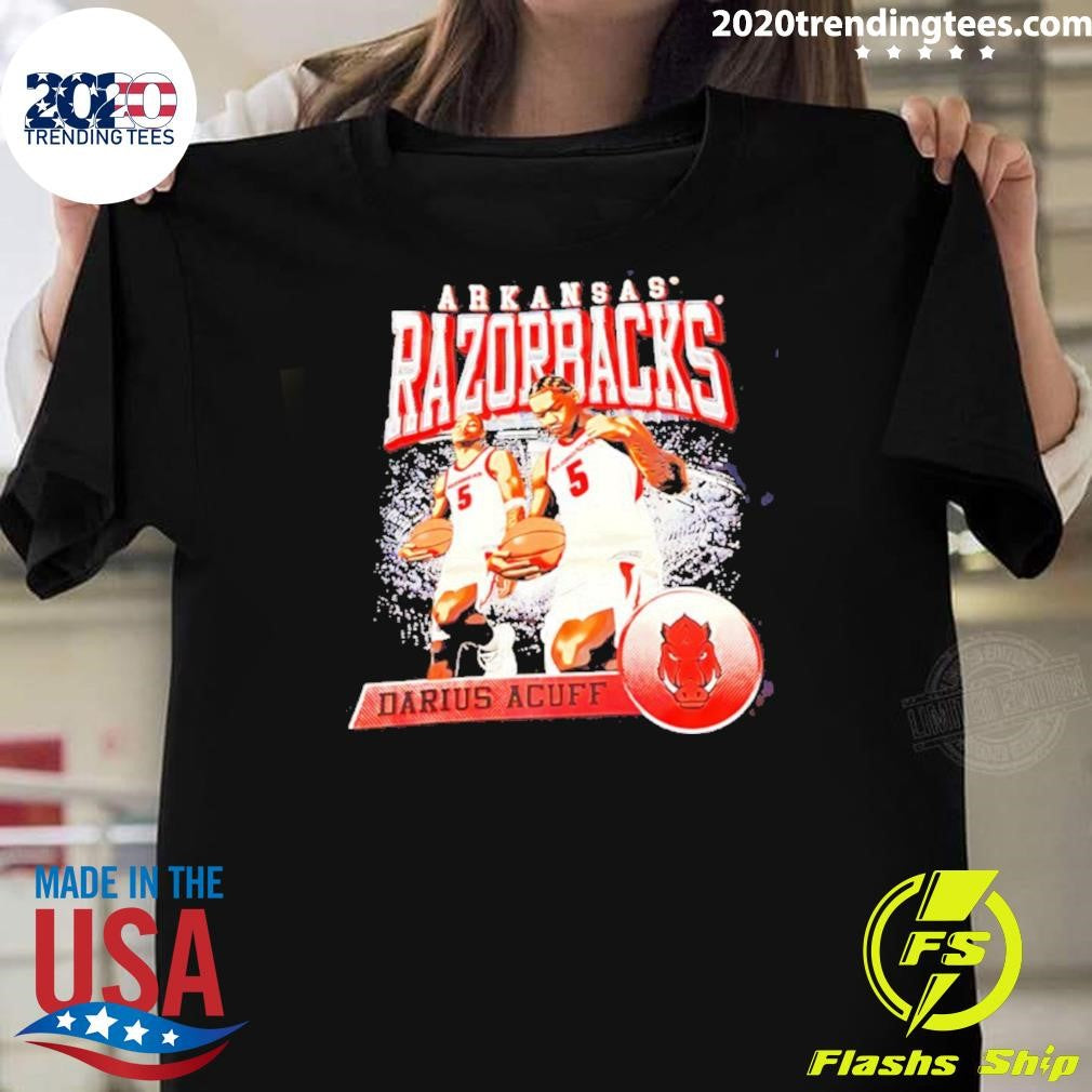 Darius Acuff Jr Arkansas Razorbacks Graphic Shirt