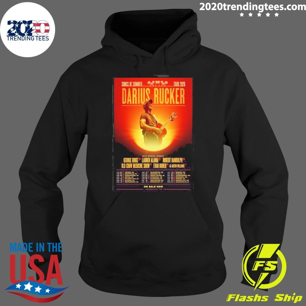 Darius Rucker World Tour 2026 Poster Shirt