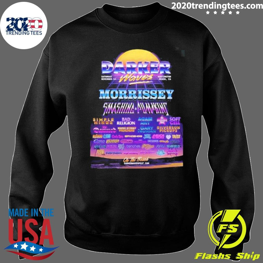 Darker Waves 2026 Festival Full Lineup In Huntington Beach California On November 14 2026 Shirt