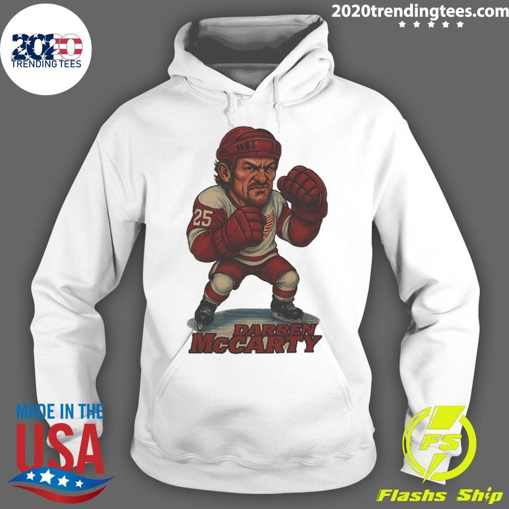 Darren Mccarty Detroit Red Wings Player Caricature Shirt