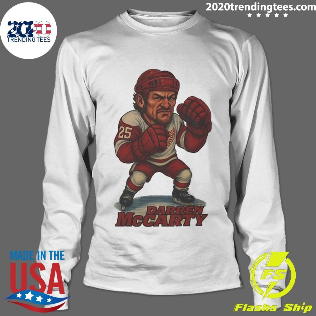 Darren Mccarty Detroit Red Wings Player Caricature Shirt