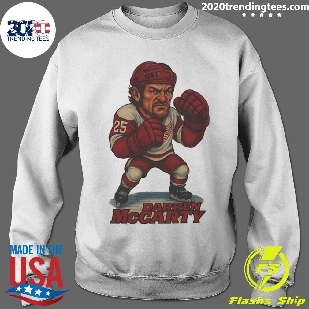 Darren Mccarty Detroit Red Wings Player Caricature Shirt