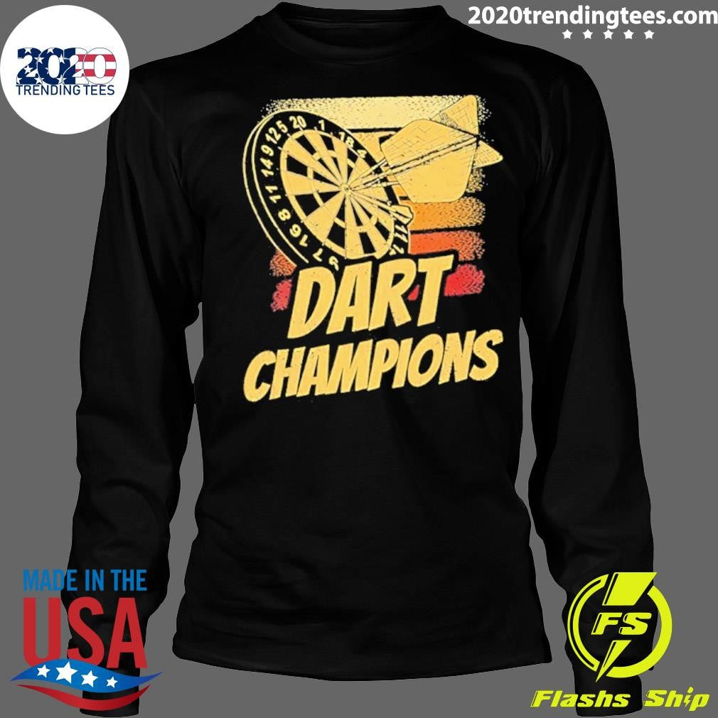 Dart Champions Squad Darts Team Vintage Shirt