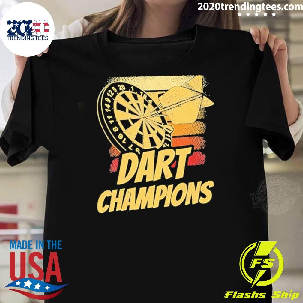 Dart Champions Squad Darts Team Vintage Shirt