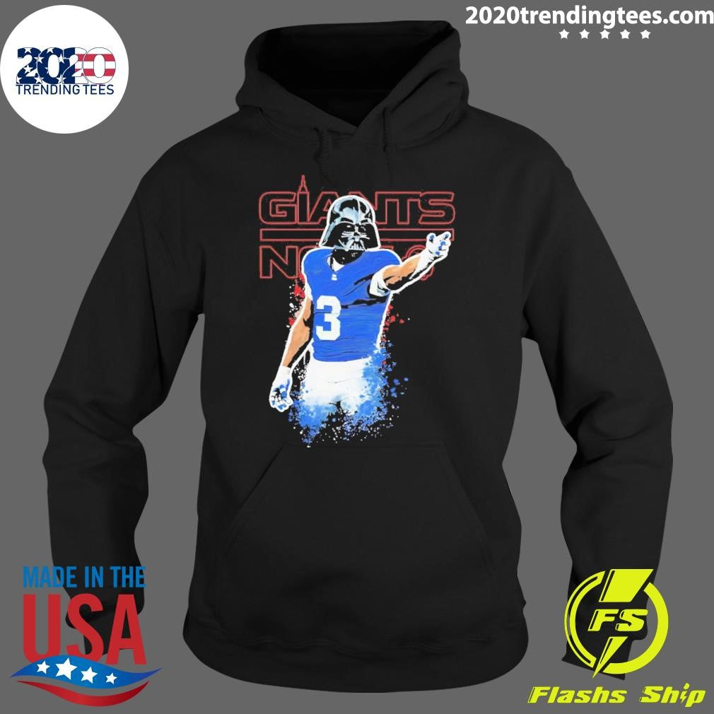 Darth Vader X Cam Skattebo 3 New York Giants Football Shirt
