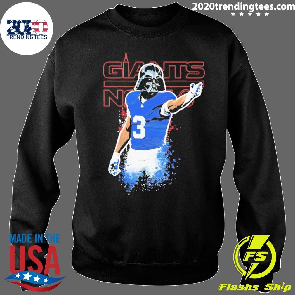 Darth Vader X Cam Skattebo 3 New York Giants Football Shirt