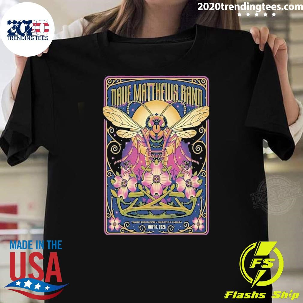 Dave Matthews Band 5 16 2026 Charlotte NC Poster Shirt