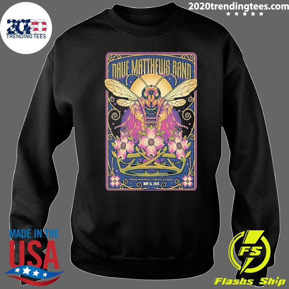 Dave Matthews Band 5 16 2026 Charlotte NC Poster Shirt