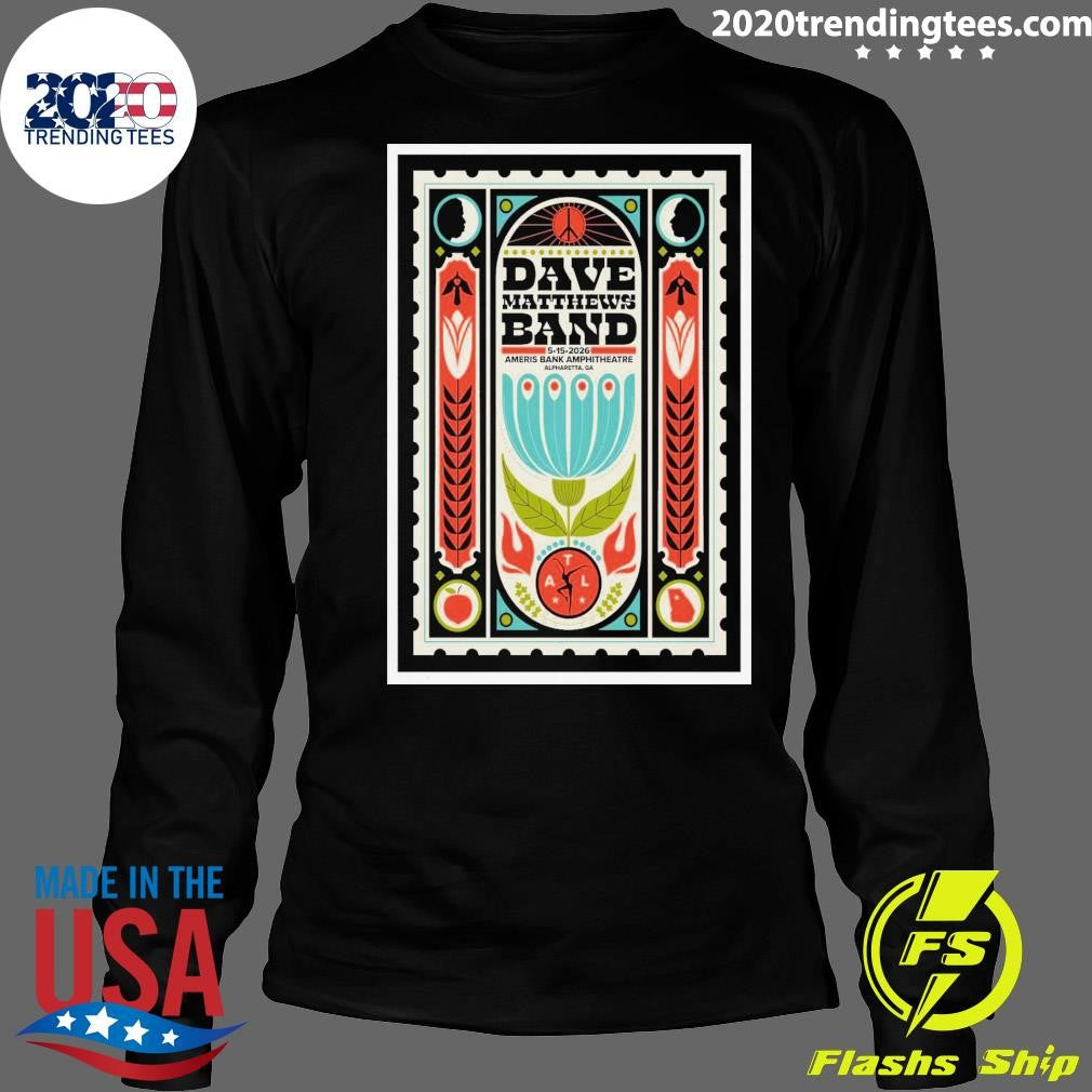 Dave Matthews Band May 15, 2026 Alpharetta, GA Tour Shirt