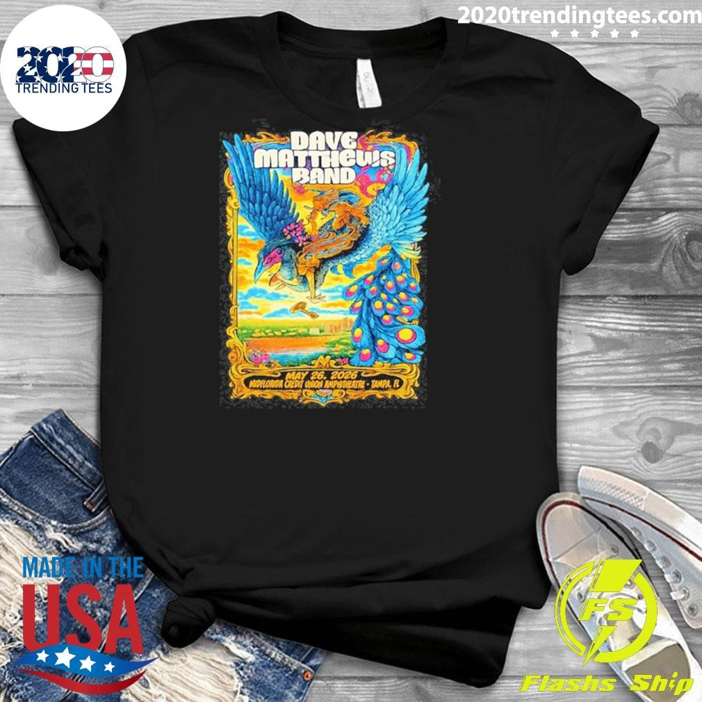 Dave Matthews Band May 26 2026 In Tampa FL Shirt