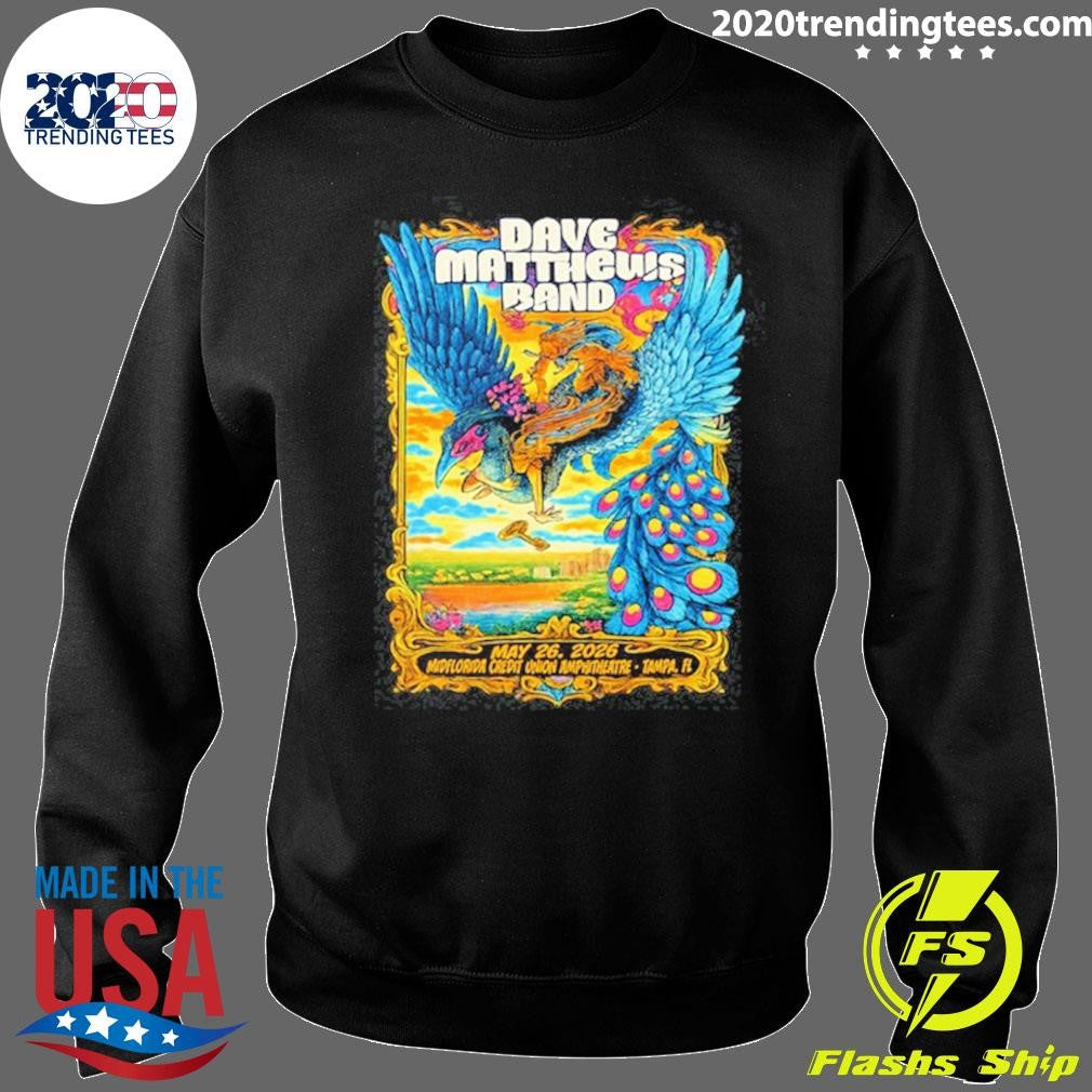 Dave Matthews Band May 26 2026 In Tampa FL Shirt