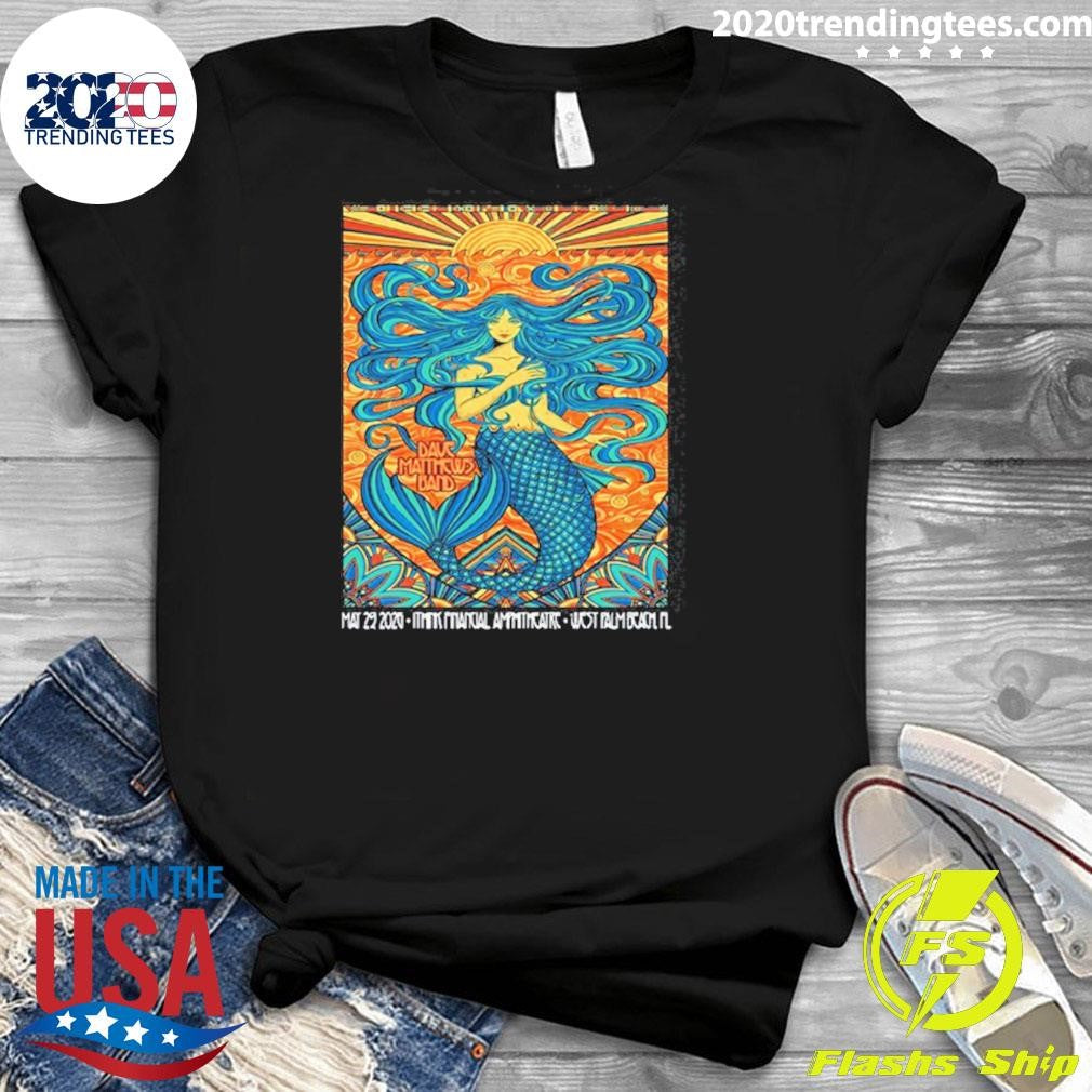 Dave Matthews May 29 2026 Concert West Palm Beach, Florida Tour Shirt